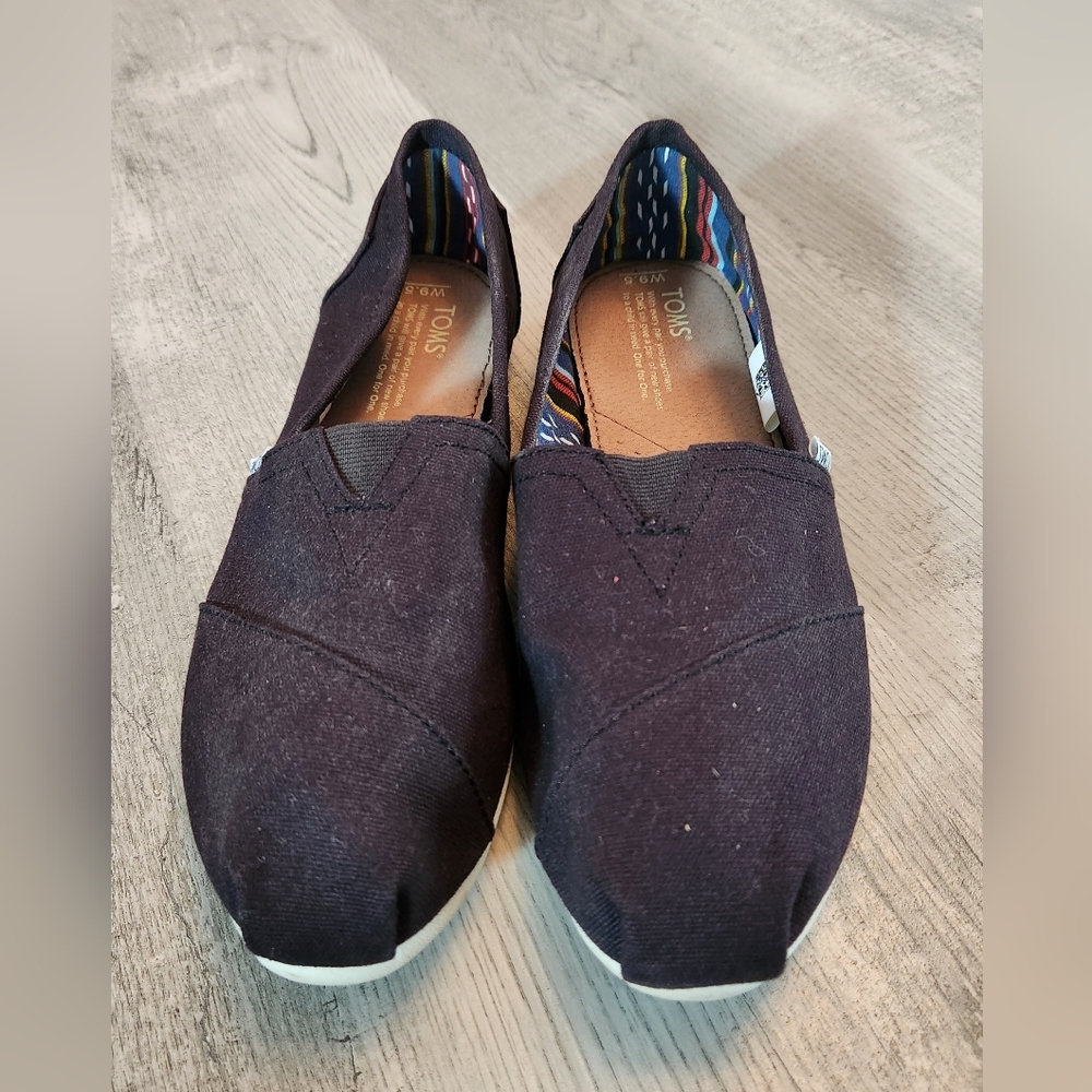 WOMENS TOMS ALPARGATA CLASSIC BLACK